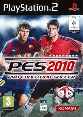 World Soccer Winning Eleven 2010 (Japan) box cover front